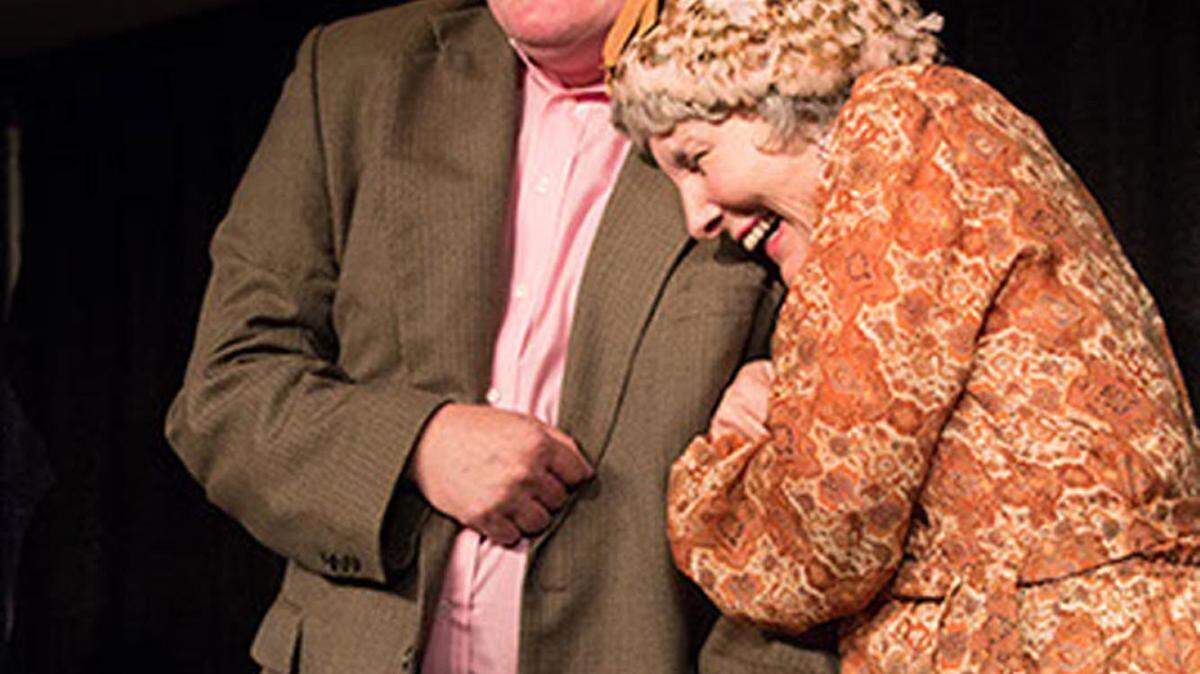 Chuck Conlon and Jenny Aldrich Walker star in "Thanks for the Memories," part of "Free Spirits," a collection of four short comedies presented by Starlite Players Feb. 18-21. 
 Richard Jay Goldman/PUBLICITY PHOTO