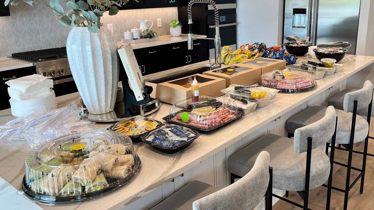 Sweet Deli Cafe can cater gatherings of five to more that 100 and offers free delivery offered to local businesses.
