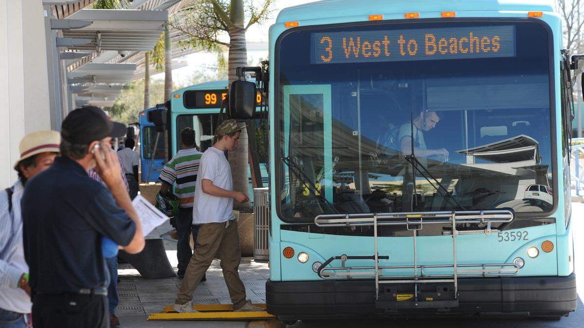 Manatee County Area Transit will participate in the first ever Manatee-Sarasota Bus Roadeo this Sunday. 
 BRADENTON HERALD FILE PHOTO