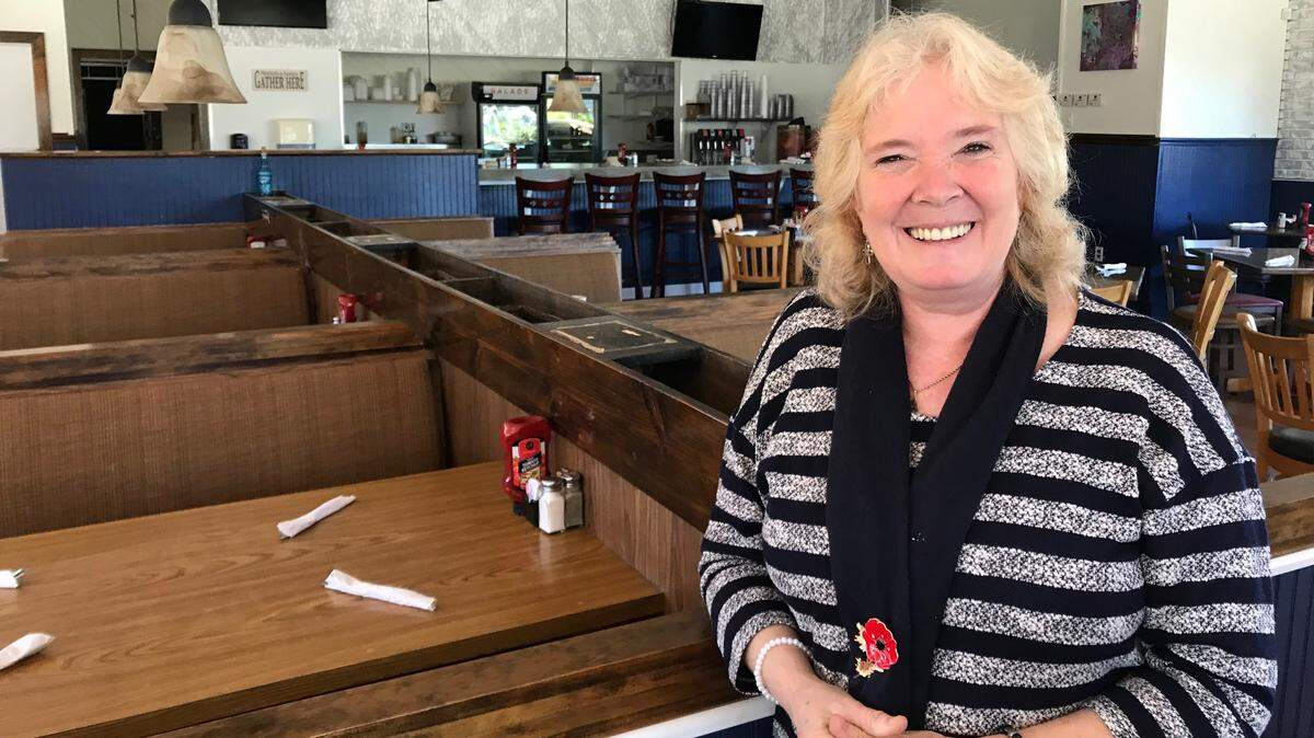 New owner Linda Erwin reopened Kostas Family Restaurant in Palmetto on Feb. 11. She has freshened up the eatery and revamped the menu.