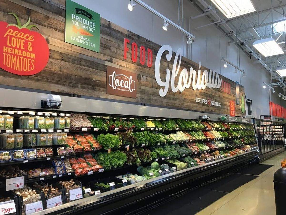 Lucky’s Market is known for quality goods at reasonable prices and also likes to add a little fun to the shopping experience.
