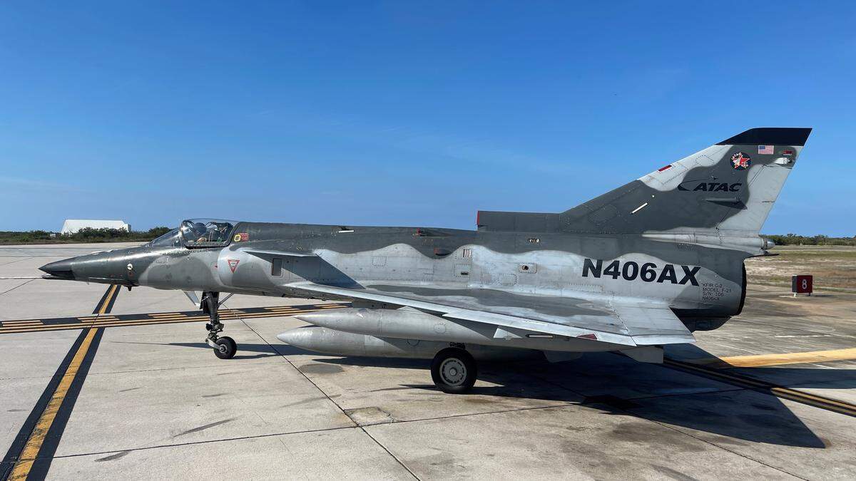 The F-21 Kfir fighter jet will be one of the aircraft using Sarasota Bradenton International Airport June 4-14.