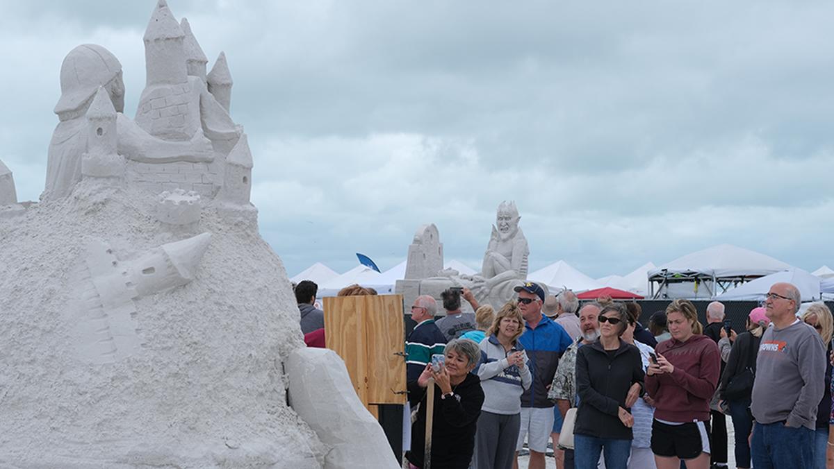 The Siesta Key Crystal Classic returns this weekend with professional sand sculpting fun.