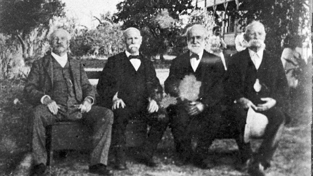 The four Fogarty Brothers - Jerry, William, Bartholomew ("Tole"), and John (c.1905-10). Provided photo