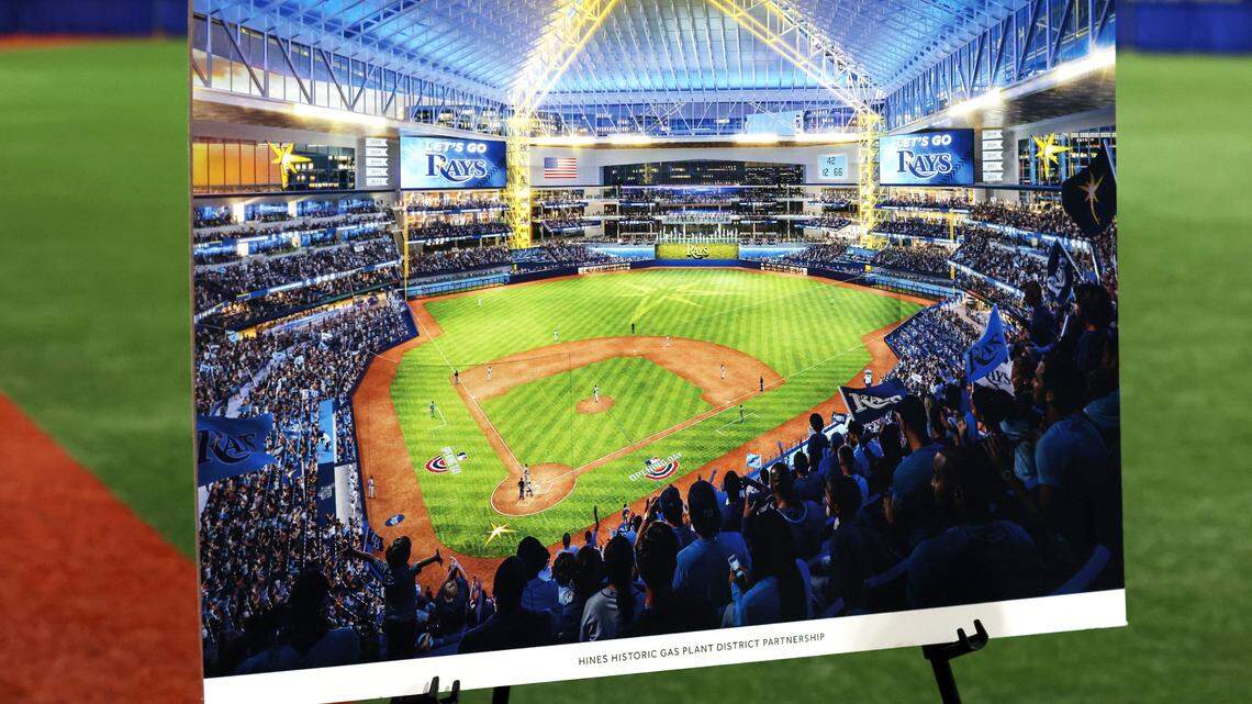 Tampa Bay Rays finalizing new ballpark in St. Petersburg to replace ‘the Trop’
