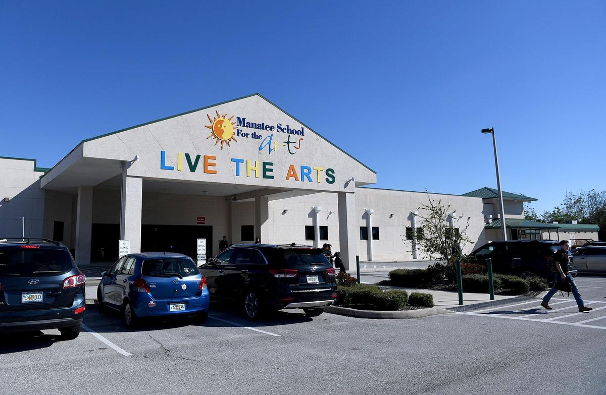 Manatee School for the Arts in Palmetto has beefed up security since the Parkland shooting and as a result of new legislation has a guardian that carries a long gun.