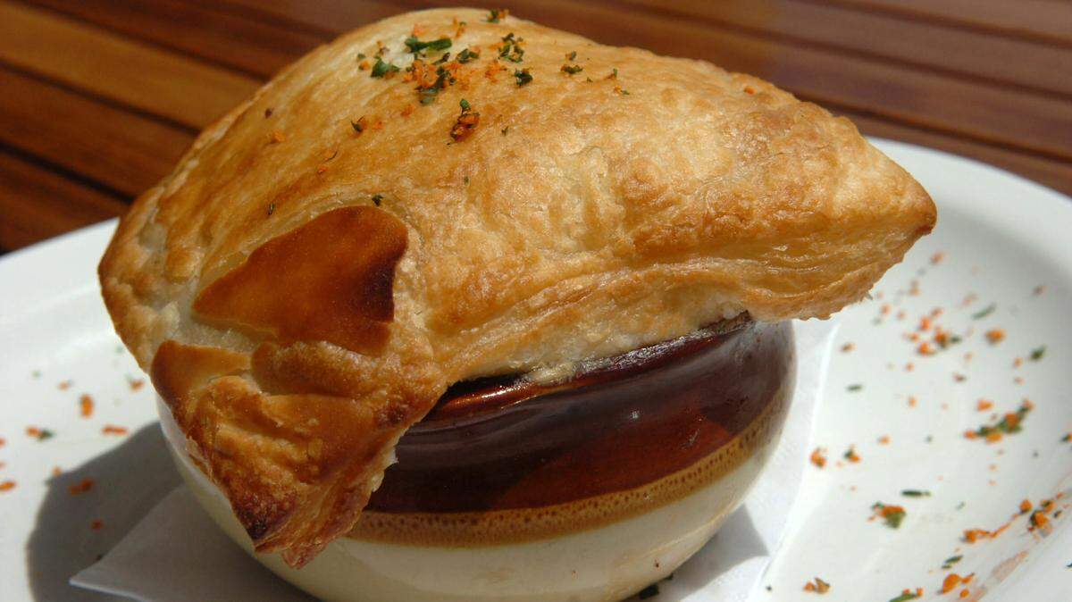GRANT JEFFERIES/gjefferies@bradenton.com 
 Lobster Pot Pie, at the Riverhouse Reef & Grill, 995 Riverside Drive, in Palmetto.