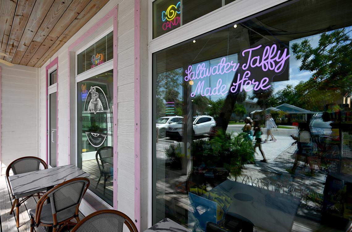 The Chocolate Emporium at 216C Pine Avenue, Anna Maria, on August 6, 2025.