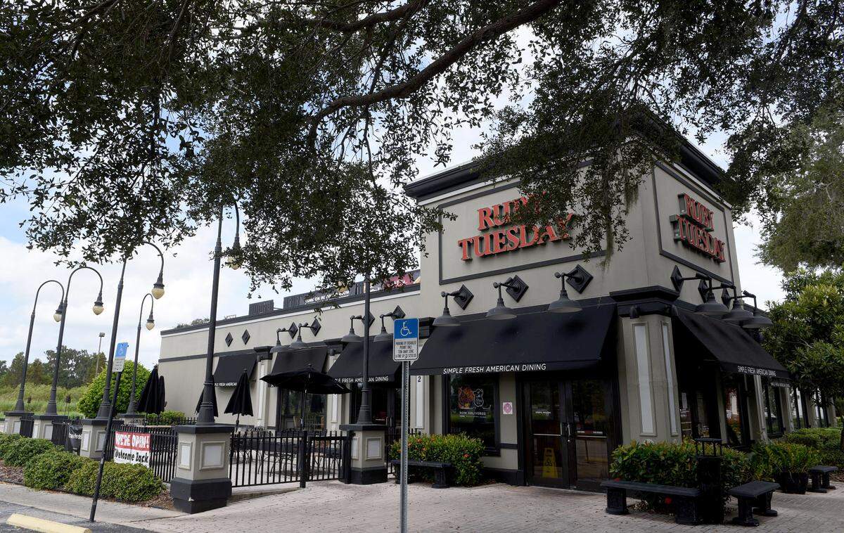 This Ruby Tuesday location in Ellenton is one of two in Manatee County. That parent company announced Wednesday that although it has filed for bankruptcy protection, its restaurants will continue to operate as usual.