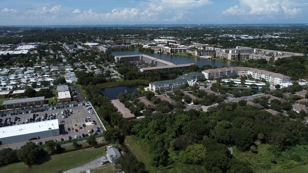 Help to Home, a local nonprofit organization and homeless resource group, plans to build at least 53 apartment units on 4.8 acres at 1825 30th Ave. W. in Bradenton. Each unit is expected to be about 600 square feet and serve as temporary housing while residents work toward their goals over 18 or 24 months. The property is in the treed area in the lower right.