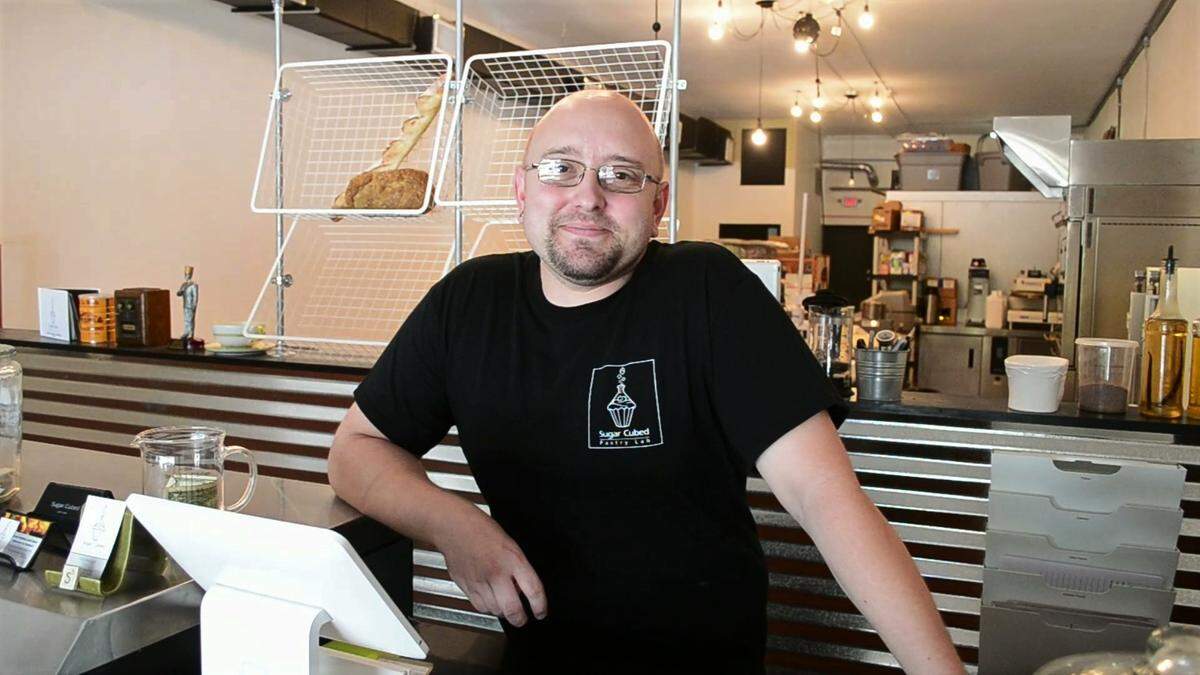 Dana Johnson, head chef at Sugar Cubed Pastry Lab.