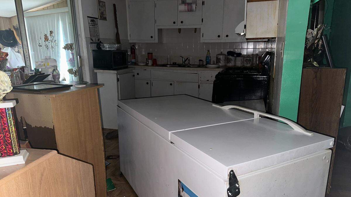 Hurricane Helene’s record-setting storm surge sent several feet of water rushing through Howard Brooks’ Rubonia home. There was enough water to lift the refrigerator and knock it to its side in the kitchen.