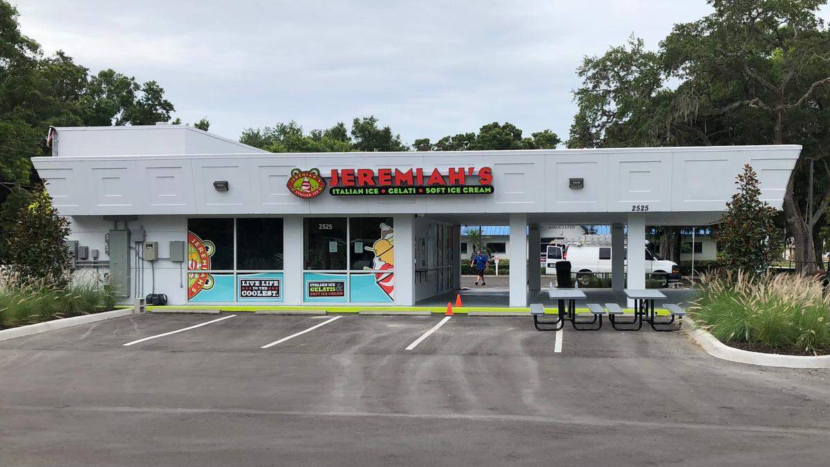 6/18/2021--Jeremiah’s Italian Ice opens Tuesday, June 22., at 2525 Manatee Ave. W., Bradenton. Two more stores are planned for the Bradenton-Sarasota area.