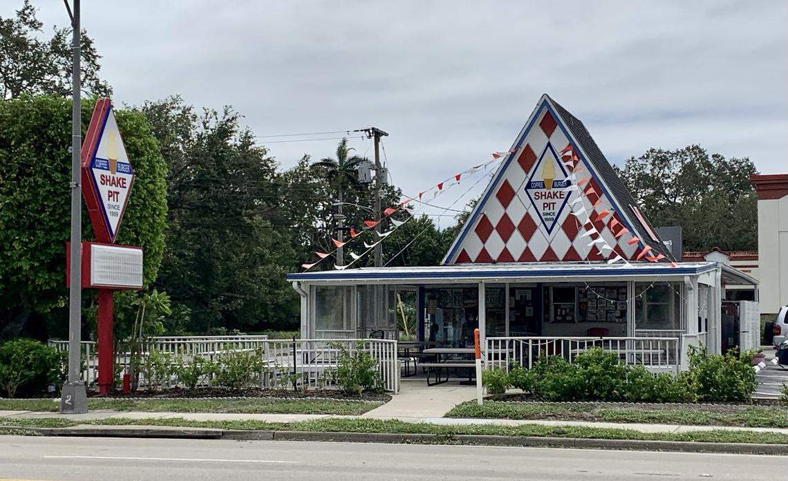 Shake Pit survived Hurricane Ian unscathed, shown on Thursday, Sept. 29, 2022.