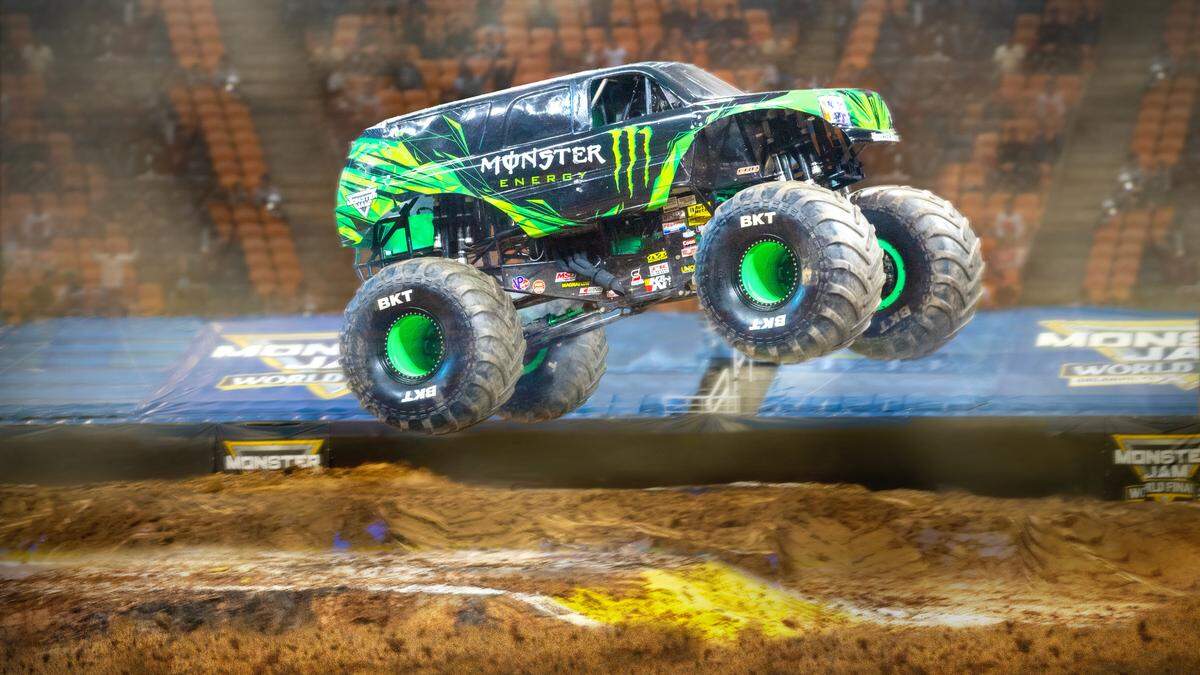 Monster Jam is returning to Florida with its first live shows since the COVID-19 pandemic. The live show will be in Tampa at Raymond James Stadium March 12-14. One of the competitors, Todd LeDuc, drives the Monster Energy SUV, shown above.