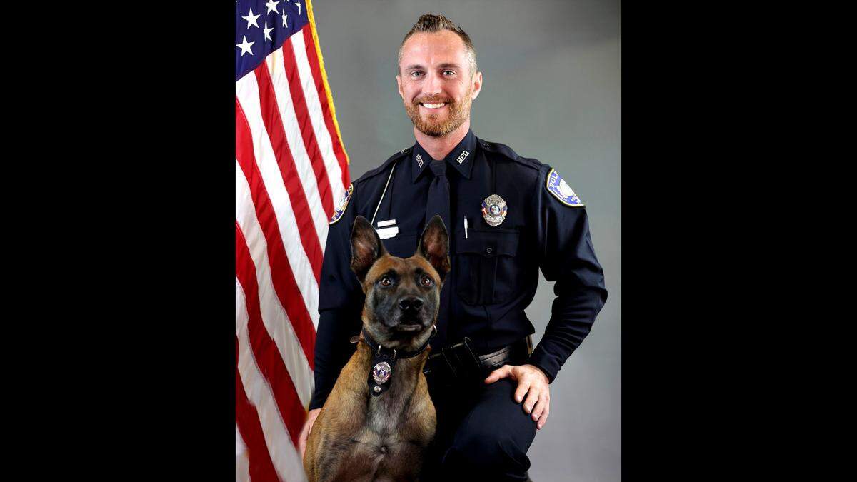 K9 Drax died on Tuesday morning alongside Officer Brandon Smolarz, his “partner and best friend,” Bradenton Police Department said.