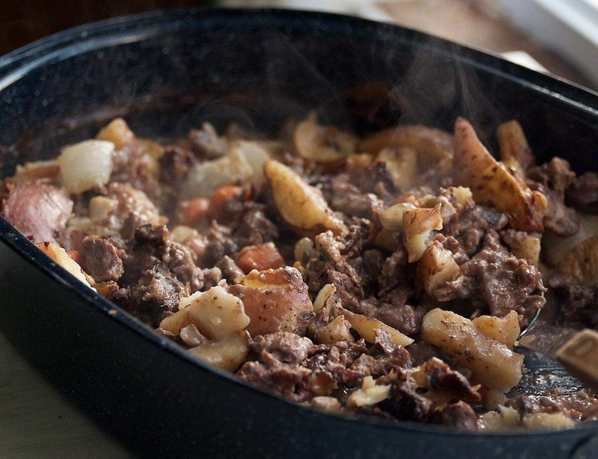 Some of the Eicher beef will likely end up in a tasty and warming pot roast such as this, or beef stew for a cold day.