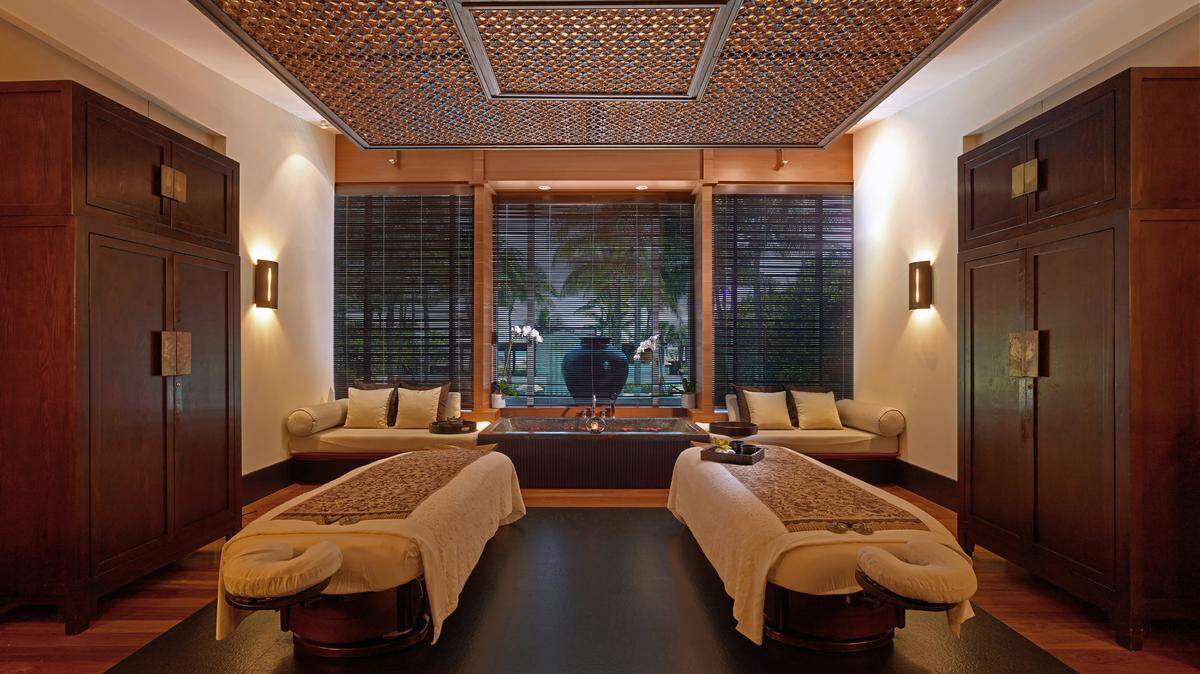 The spa at The Setai in Miami Beach.