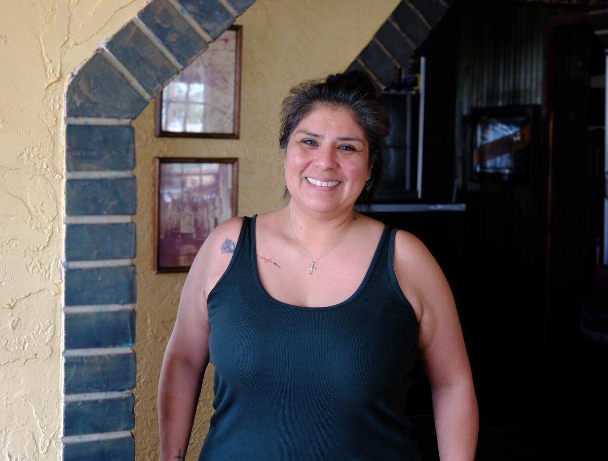 Victoria Sarmiento is the oldest granddaughter of Marie Alvarez, who opened the Alvarez Mexican Restaurant in 1976. Friday, Oct. 11, 2024.