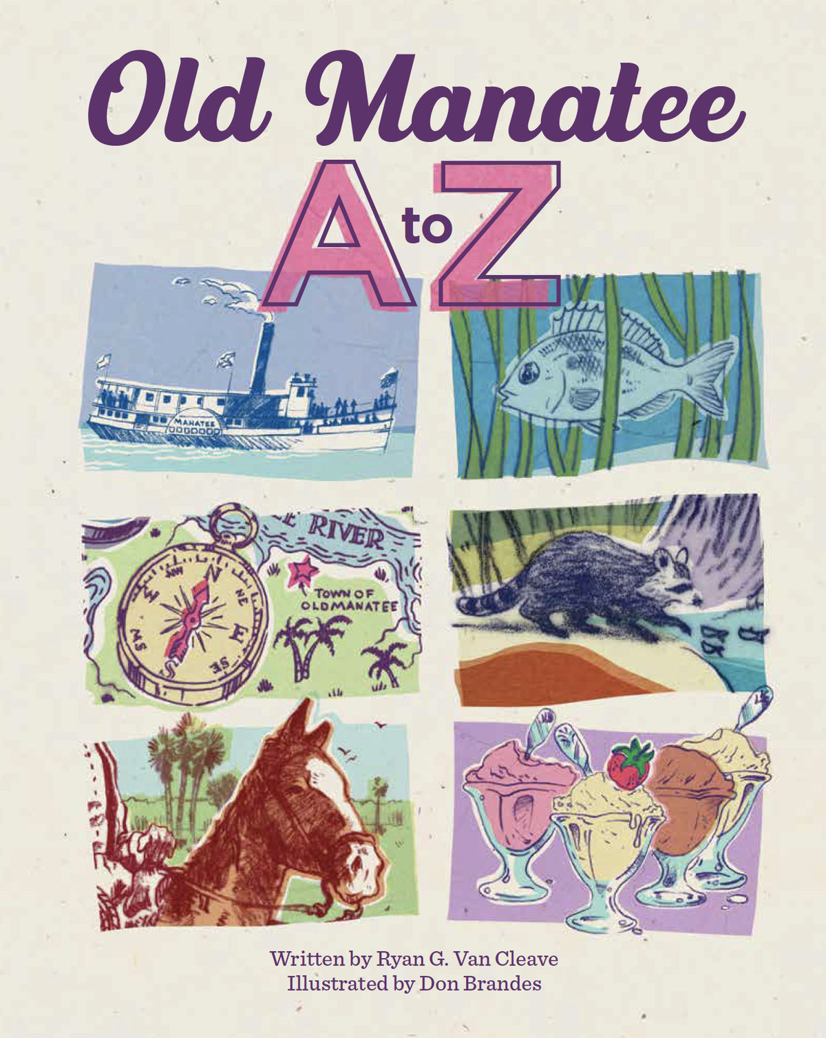 Realize Bradenton recently published the childrens book, “Old Manatee A to Z,” which is focuses on the rich history of East Bradenton. The book was written by Ryan G. VanCleave, and illustrated by Don Brandes.