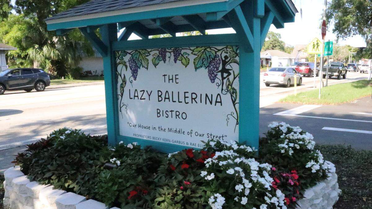 The Lazy Ballerina Bistro, 2715 Manatee Ave. W., Bradenton, offers wine and beer and southern flair comfort food.