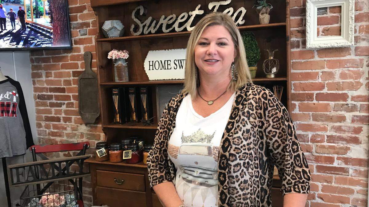 Melissa Burns owns American Traditions Furniture and Decor, 433 10th Ave. W., Palmetto with her husband David. The business opened in October.
