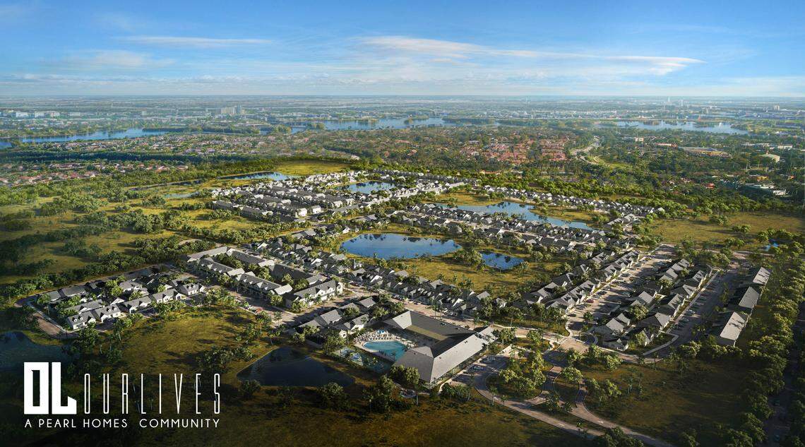 A rendering depicts OurLives, a new Pearl Homes master-planned community in Ellenton that will feature sustainable and resilient home designs in single-family rentals.