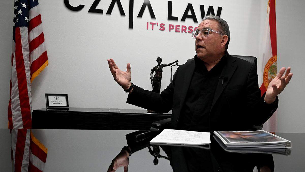 Attorney C.J. Czaia speaks about fears in Manatee County’s immigrant community following the Trump administration’s renewed immigration enforcement policies.