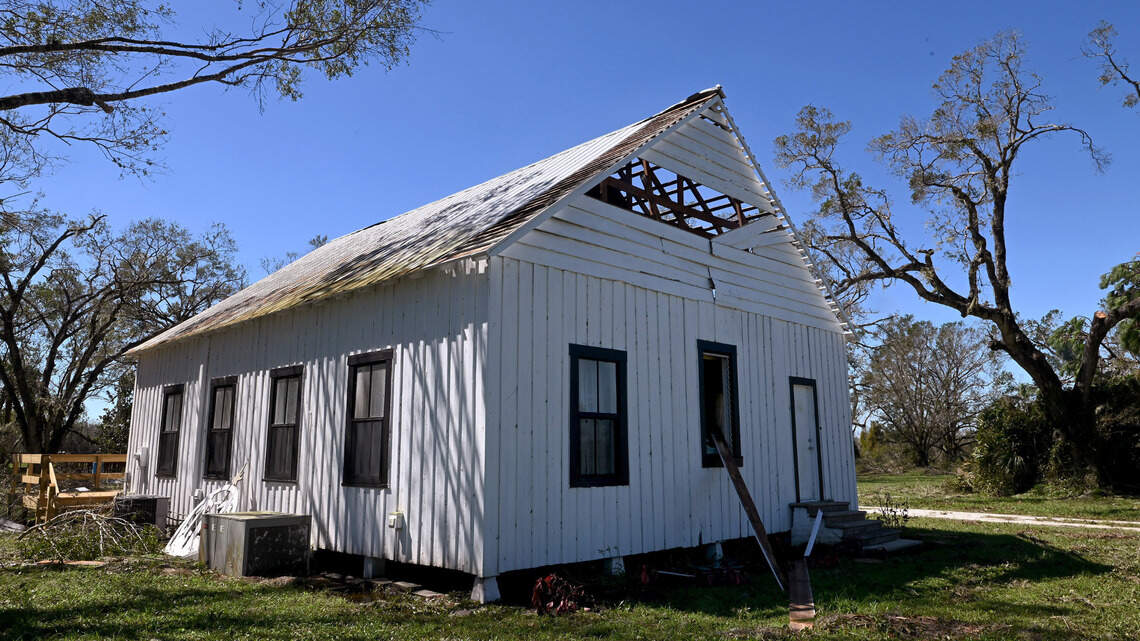 110-year-old Florida church is still standing after Hurricane Ian’s eye passed nearby