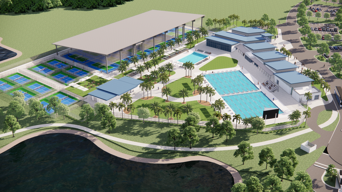 Renderings for the upgrades and additions to the Premiere Sports Campus in Lakewood Ranch.