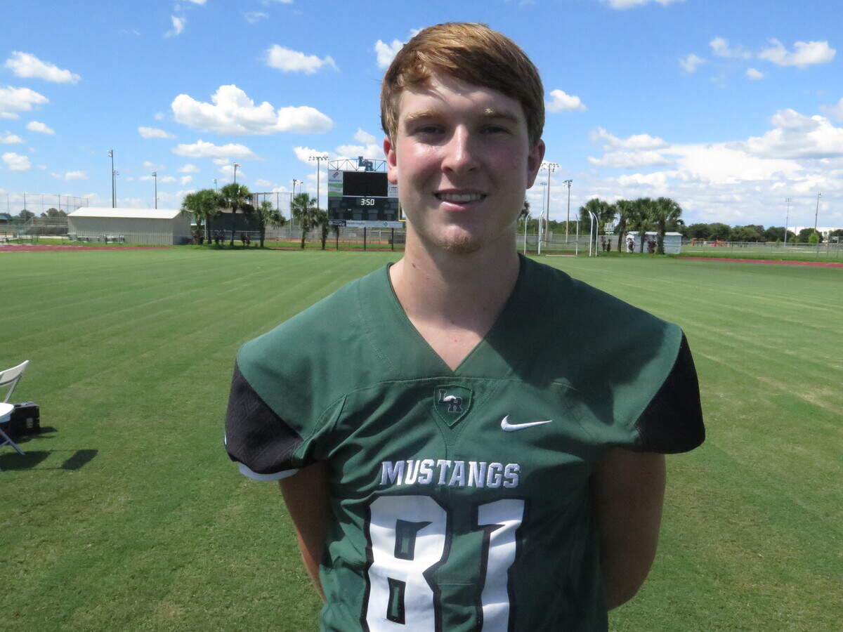 Lakewood Ranch quarterback Cooper Corley