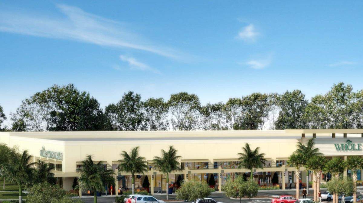 An artist's rendering of a new Whole Foods store planned for Honore Avenue and University Parkway. Provided.