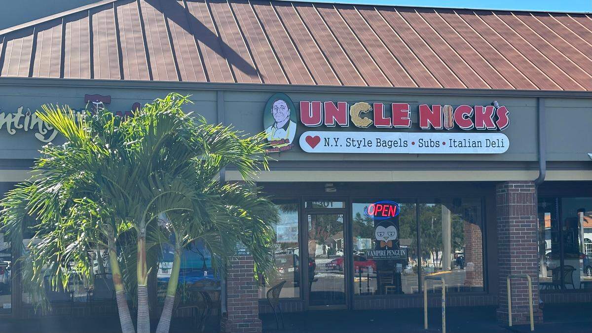 Craig Thomsen bought Uncle Nick’s N.Y. Style Bagels, Subs in 2018, at 5917 Manatee Ave. W., Bradenton, and recently added Vampire Penguin.