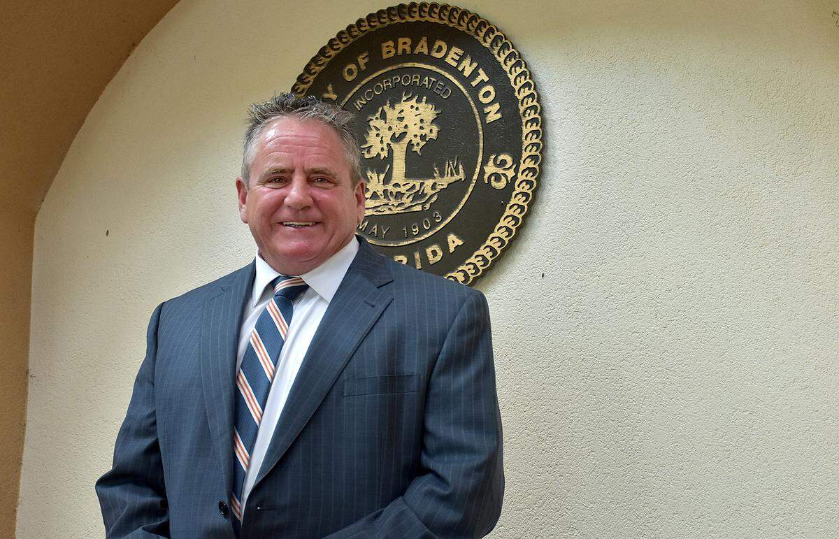 07/14/21—Rob Perry, Bradenton’s new city administrator, shared his vision for Bradenton’s $140 million 2022 budget, which includes more government staff and money for infrastructure improvements.