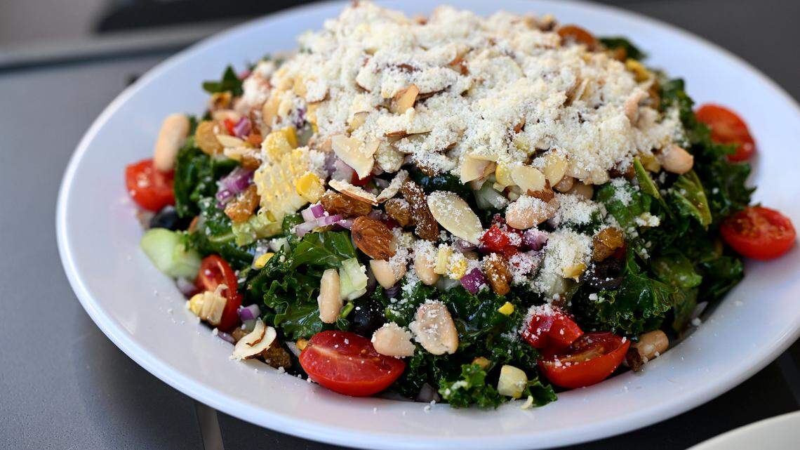 Italian kale salad at Good Liquid Brewing Co. in downtown Bradenton on March 12.