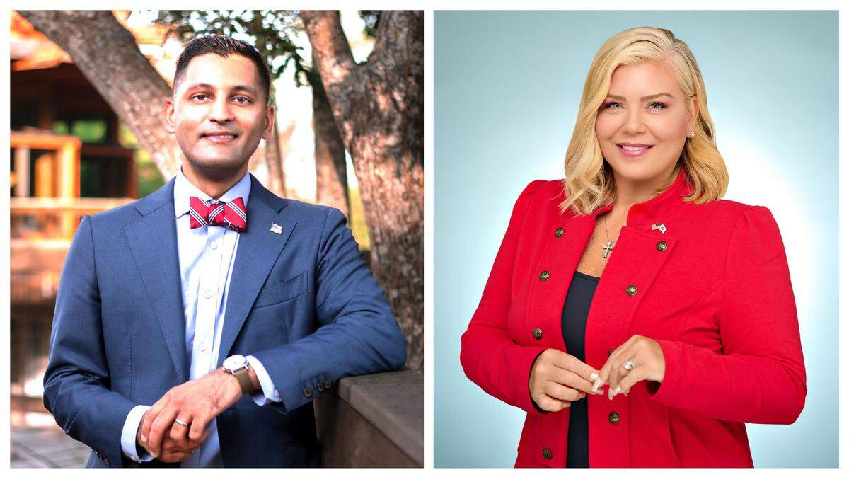 Tal Siddique (left) and April Culbreath (right) are asking voters for the chance to represent District 3, which includes Anna Maria Island, part of Longboat Key, part of Bradenton and the areas of Cortez, Palma Sola, Rubonia and Terra Ceia, on the Manatee County Commission.