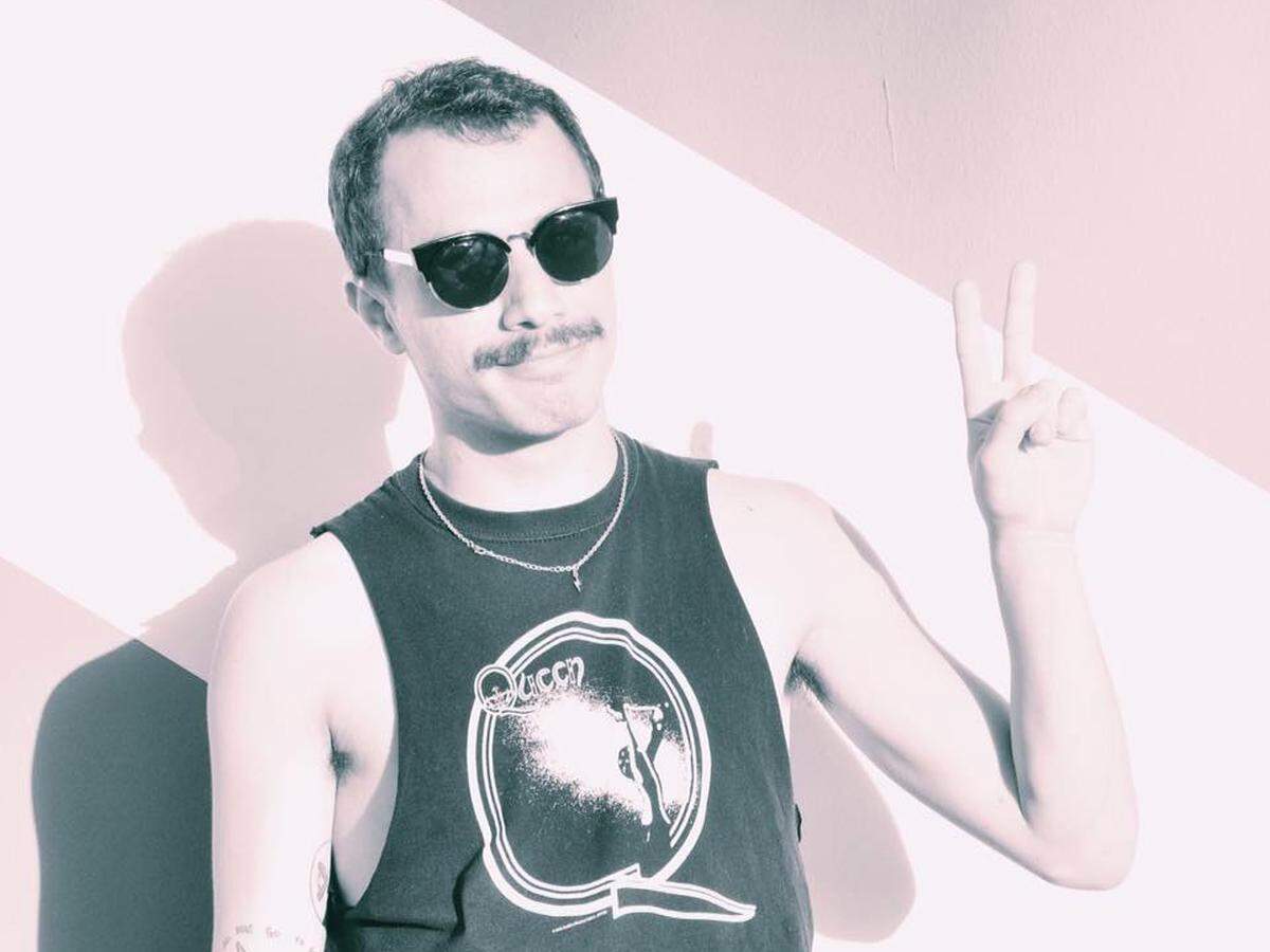 Ben Katzman of Ben Katzman’s DeGreaser, a Miami-based band heading to Bradenton for a Friday night performance at Jerk Dog Records.