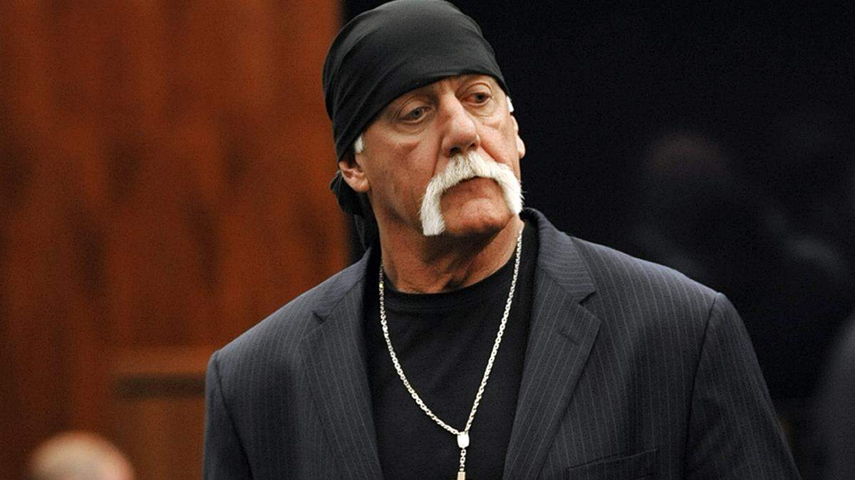Hulk Hogan, whose given name is Terry Bollea, leaves the courtroom during a break in his trial against Gawker Media in St. Petersburg. In a lawsuit filed Monday, the former pro wrestler is suing Gawker again, saying the website leaked sealed court documents to the National Enquirer that quoted him making racist remarks.ASSOCIATED PRESS FILE