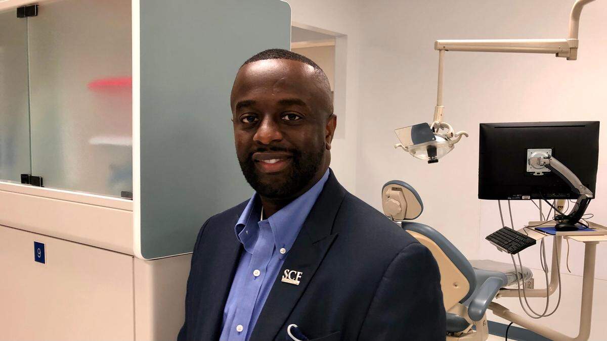 7/23/2021--Matthew Connell, dean of Nursing and Health Professions at State College of Florida, Manatee-Sarasota, says there is a critical shortage of health-care workers nationwide, and the future is bright for students looking to enter the field.