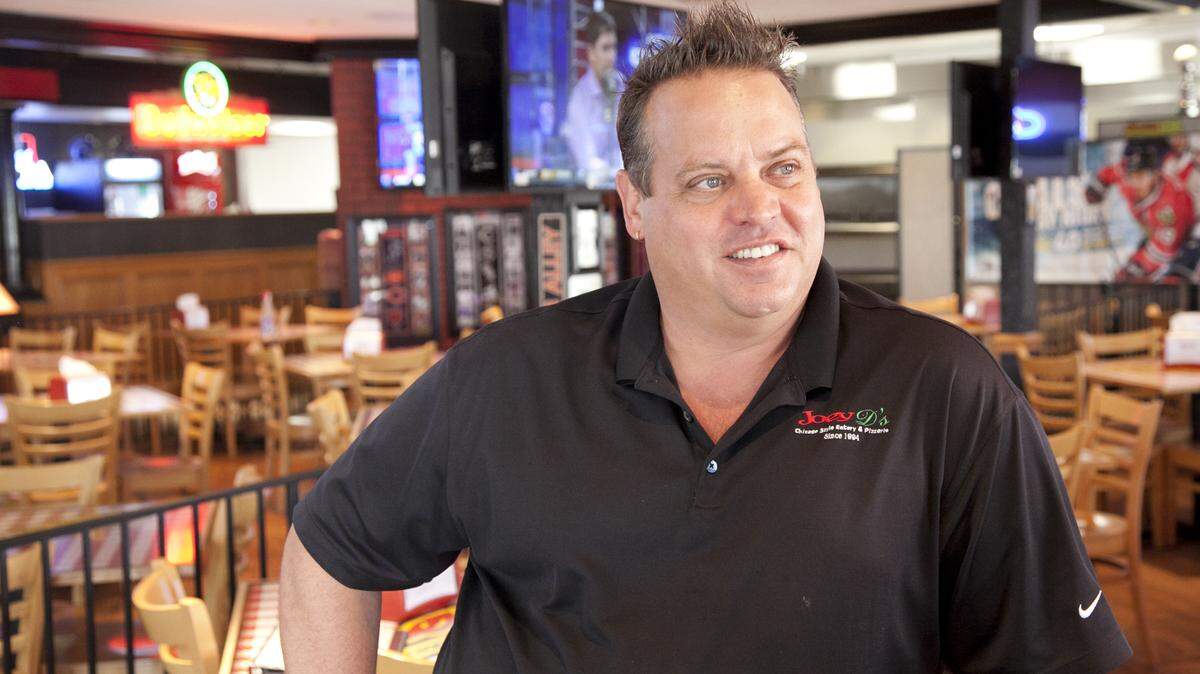 Tommy Dennis, who co-owns Chicago-style pizza chain Joey D's with brother Bobby, expects to open the company's new restaurant at 6401 Manatee Ave. W. on Nov. 11. MATT M. JOHNSON/Bradenton Herald