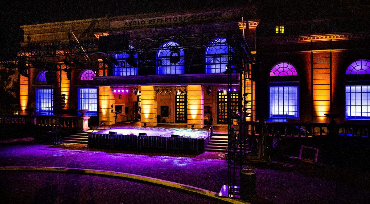 Asolo Repertory Theatre is resuming live shows with the construction of the new Terrace Stage, an outdoor performance venue in front of the FSU Center for the Performing Arts in Sarasota. 
