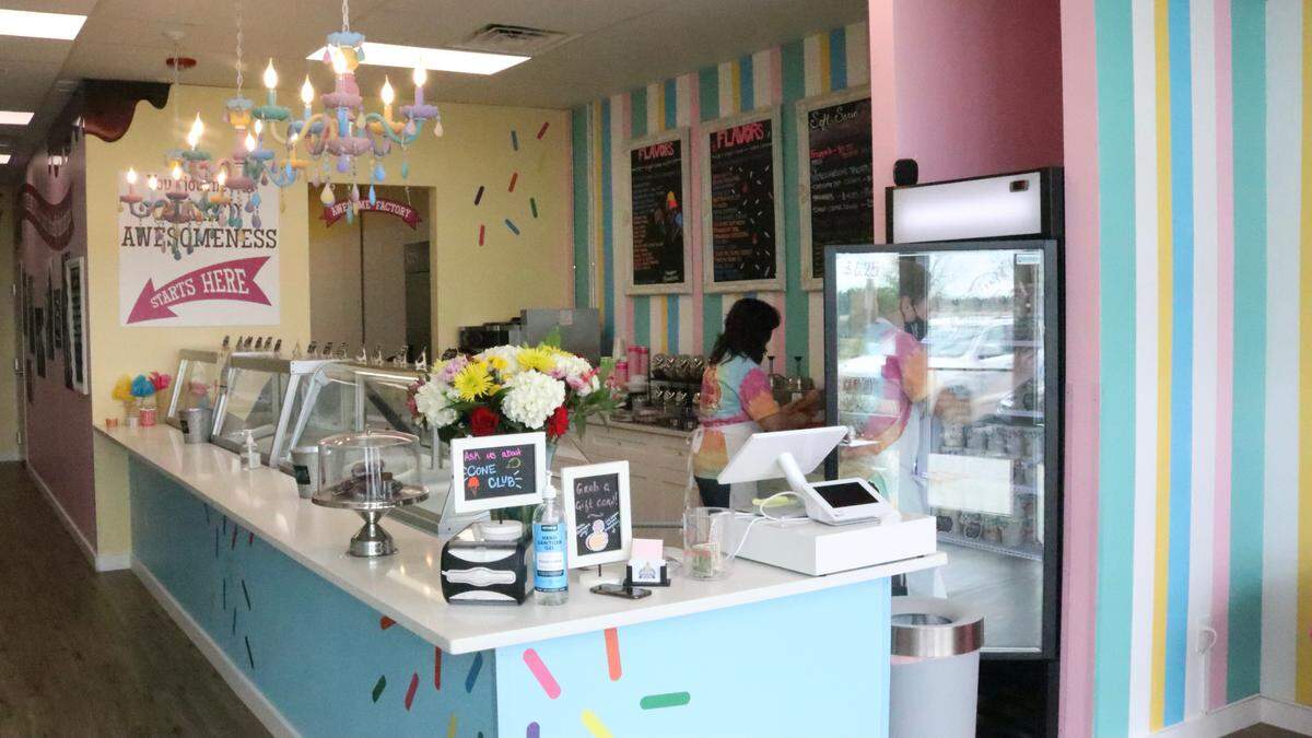 3/19/2021--Michelle Noel opened Awesome Wicked Ice Cream Emporium at 4122 Lakewood Ranch Blvd., in January.