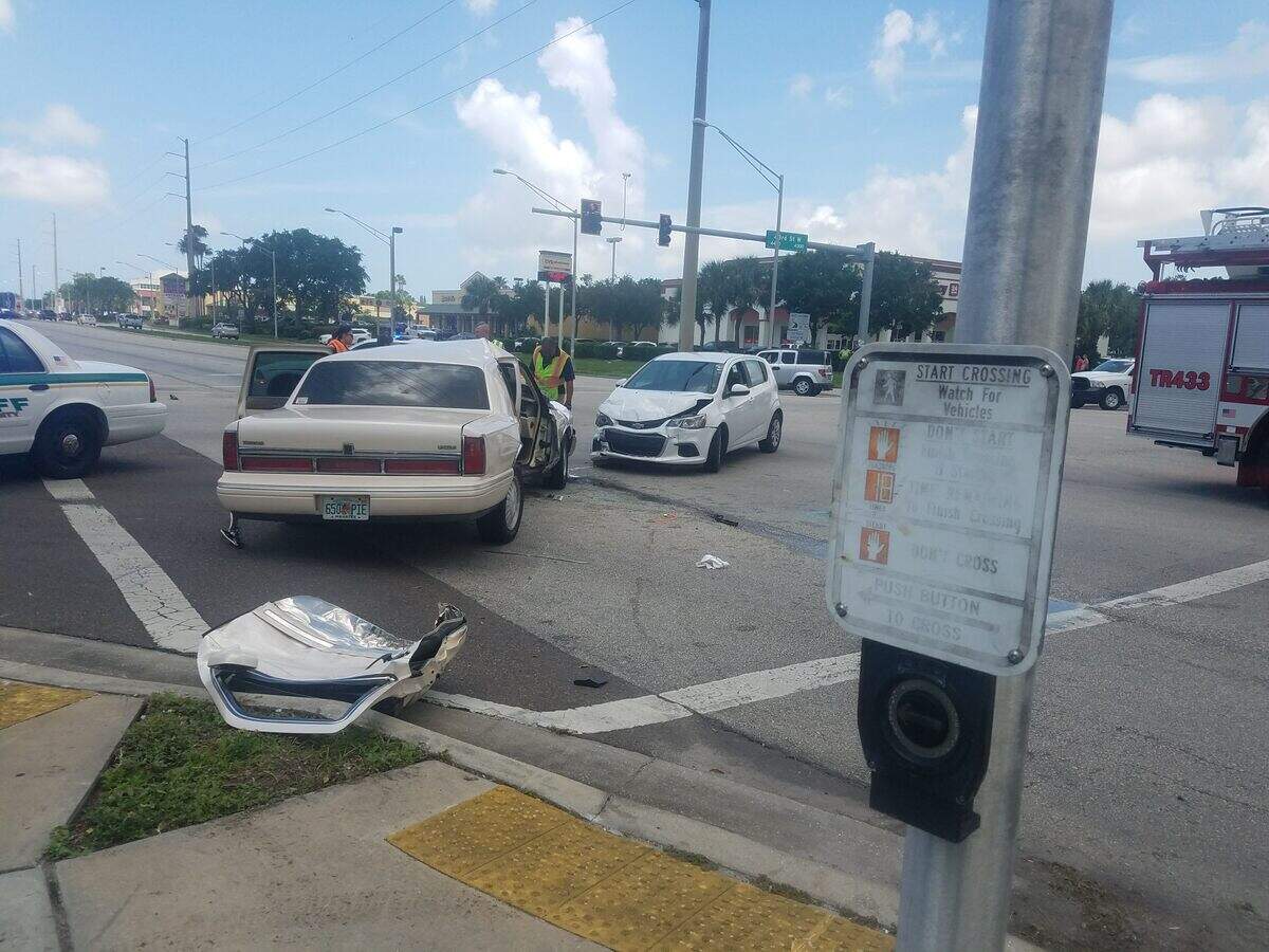 A crash at the intersection of Cortez Road and 43rd Street West that killed one person and left two others hospitalized Friday afternoon blocked traffic for hours.