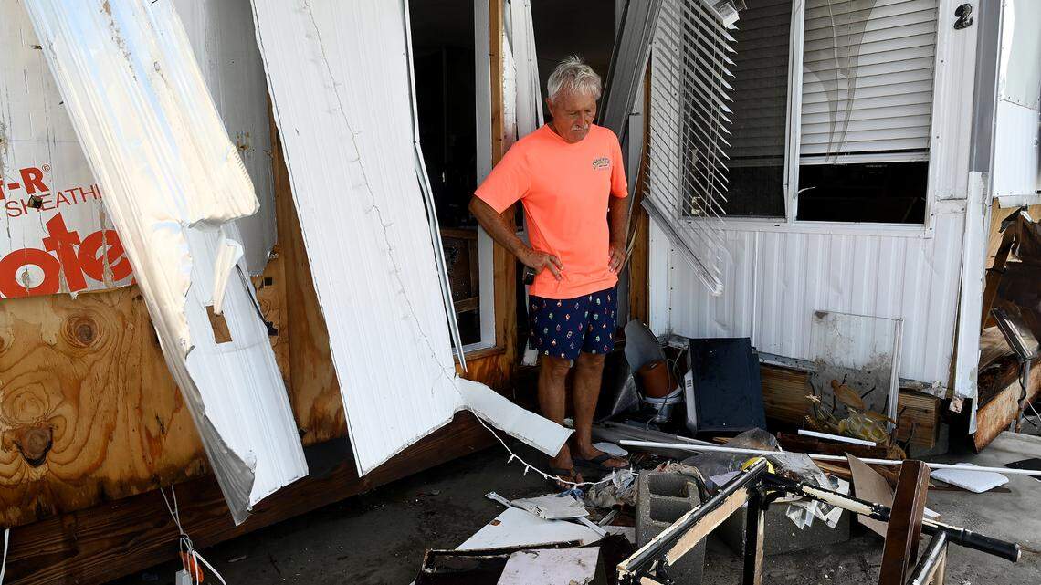 Why is it taking Manatee County so long to distribute hurricane relief funds?