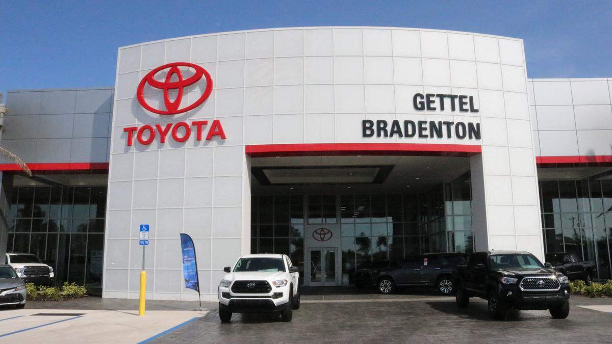 Gettel Toyota of Bradenton recently completed a multi-multi-million dollar expansion at 6323 14th St. W. The store now has a 60,000-square-foot show room and service center building and a new 32,000-square-foot collision center.