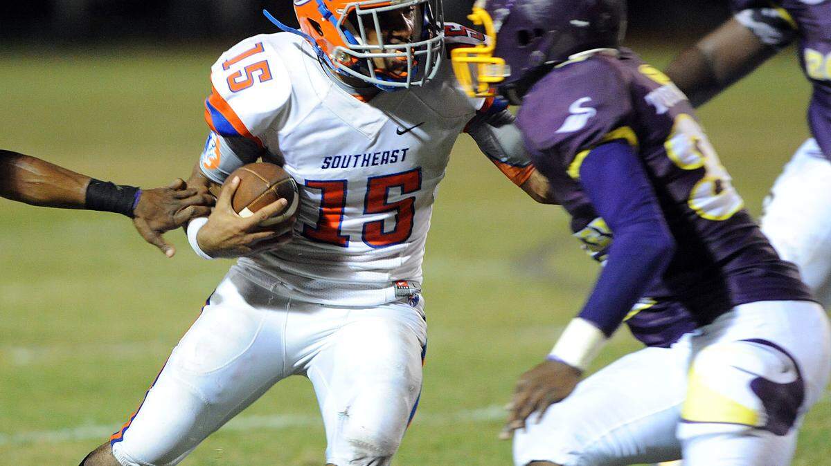 Southeast High's Kevin Johnson leads Manatee County in both rushing and scoring. 
 TIFFANY TOMPKINS-CONDIE/Bradenton Herald