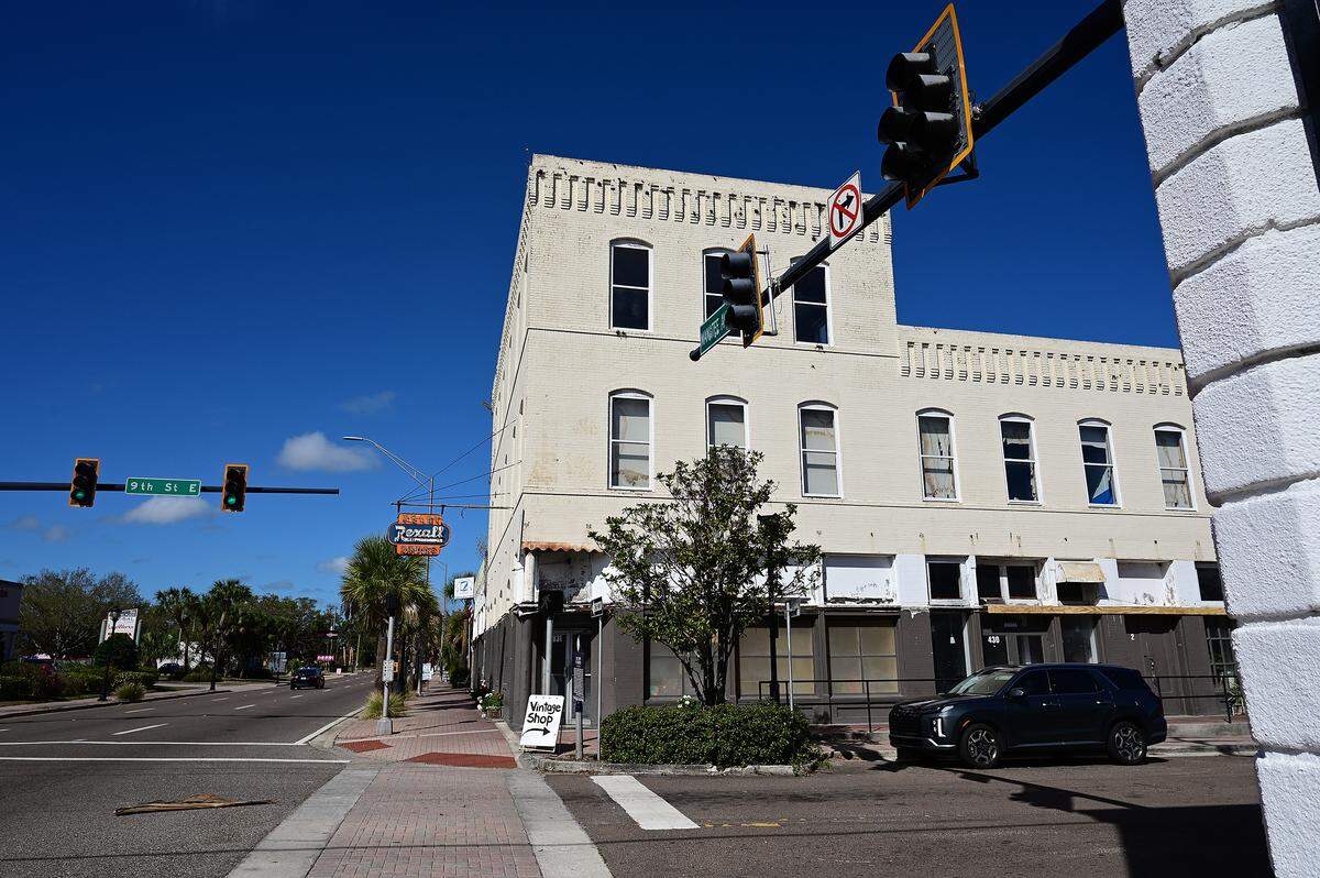 Pelot’s Rexall Pharmacy in downtown Bradenton closed its doors on Wednesday after over 130 years in business. Shown on March 4, 2026.