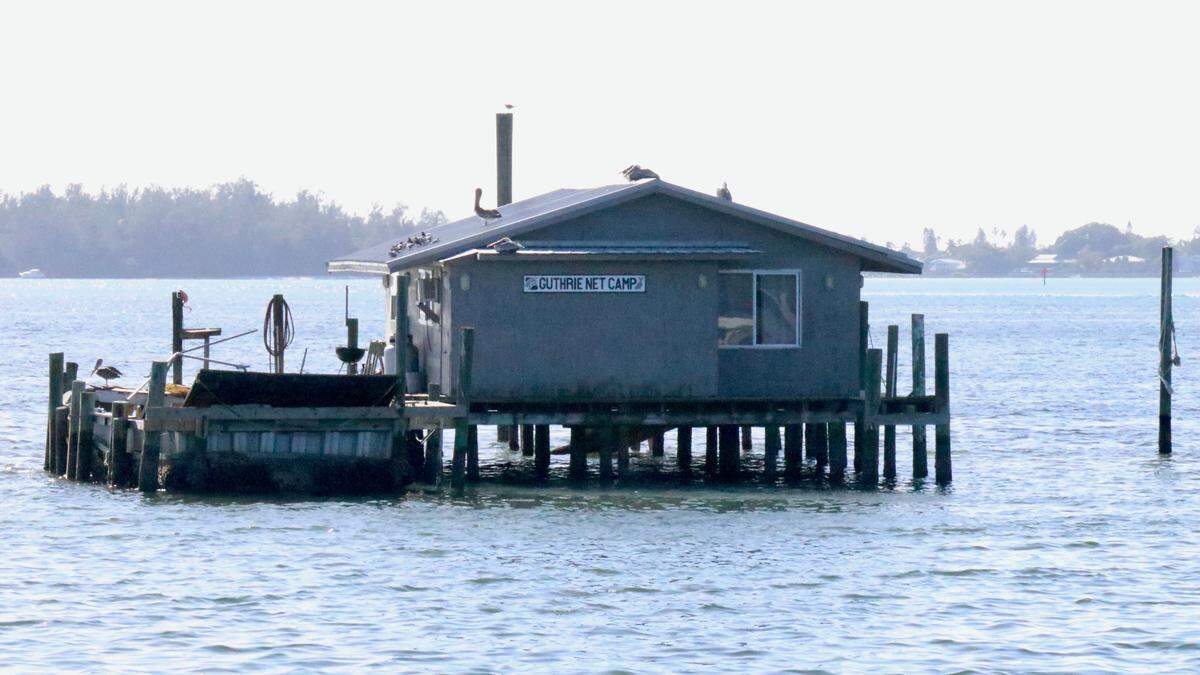 12/30/2020--Karen Bell is leading the fight to save the Guthrie net camp. The Florida Department of Environmental Protection has ordered that it be removed by Jan. 24.