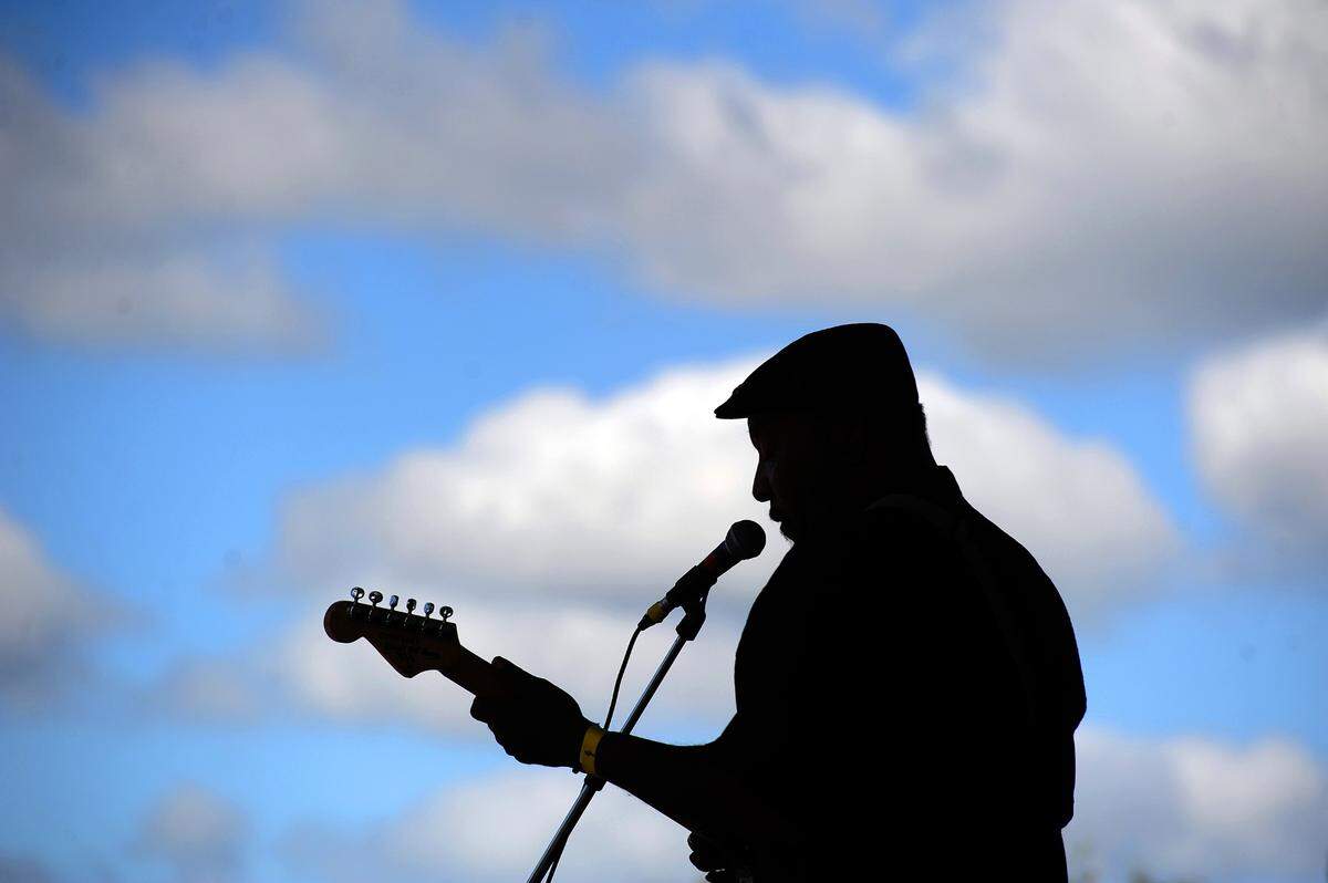 James “Super Chikan” Johnson performs at the 2015 Blues Festival produced by Realize Bradenton and held at downtown Bradenton’s Riverwalk.