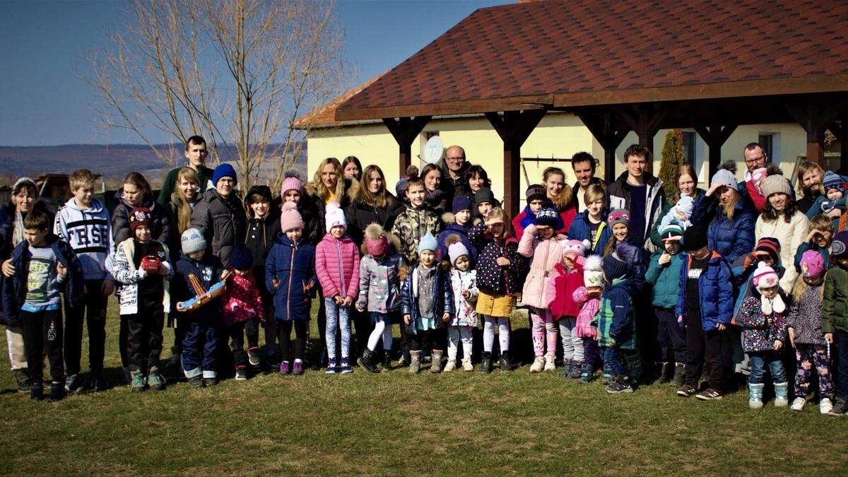 Ninety four Ukrainian orphans received medical exams, food, and beds after arriving at Village of Hope in Romania, a ministry of the Palmetto-based Generation Hope International.